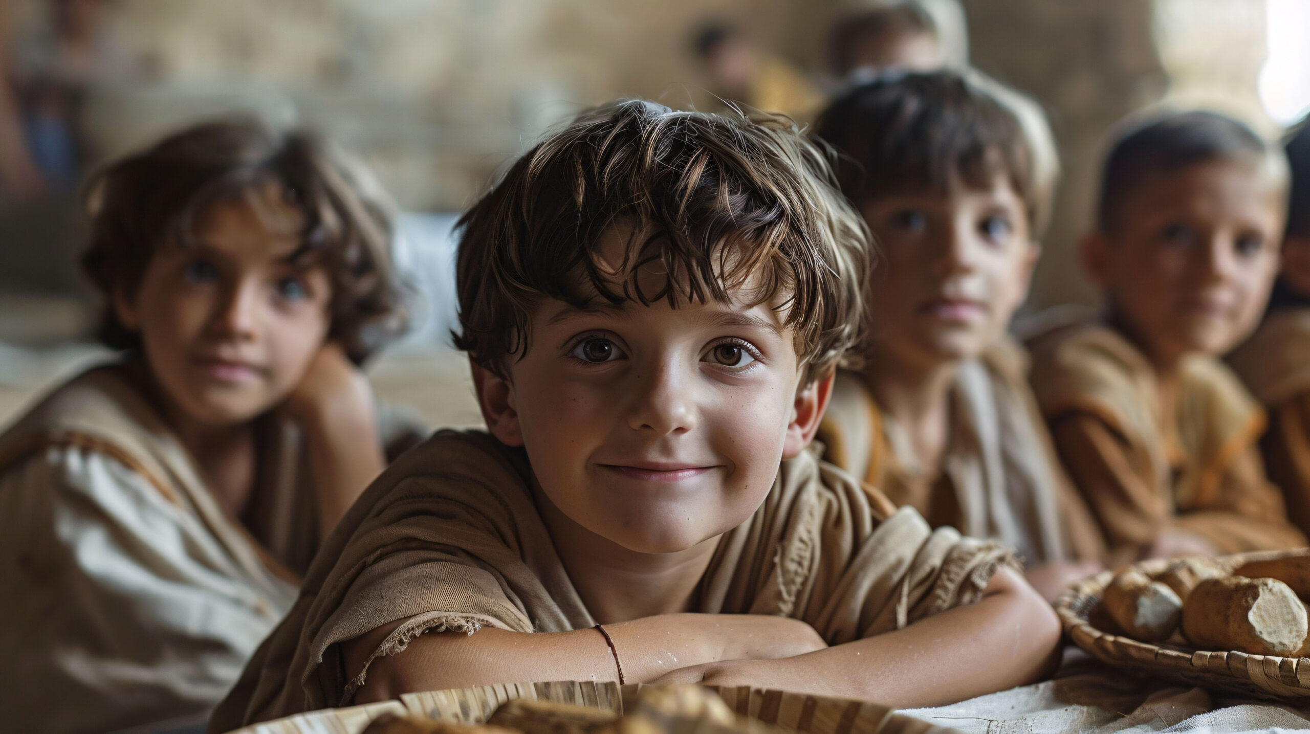 Orphaned children in Pakistan receiving care, food, and education at a Christian orphanage